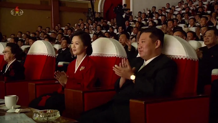 Ri Sol-Ju a apărut în public după cinci luni foto: captură video