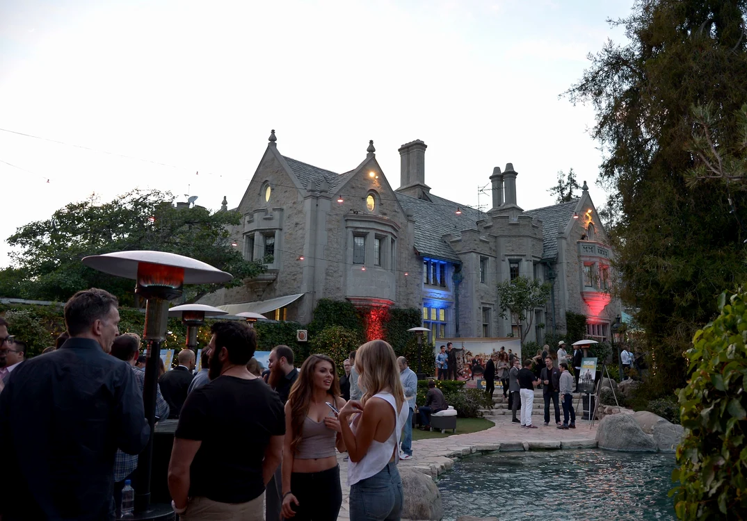 Conacul Playboy a găzduit unele dintre cele mai faimoase petreceri din istoriefoto: Getty