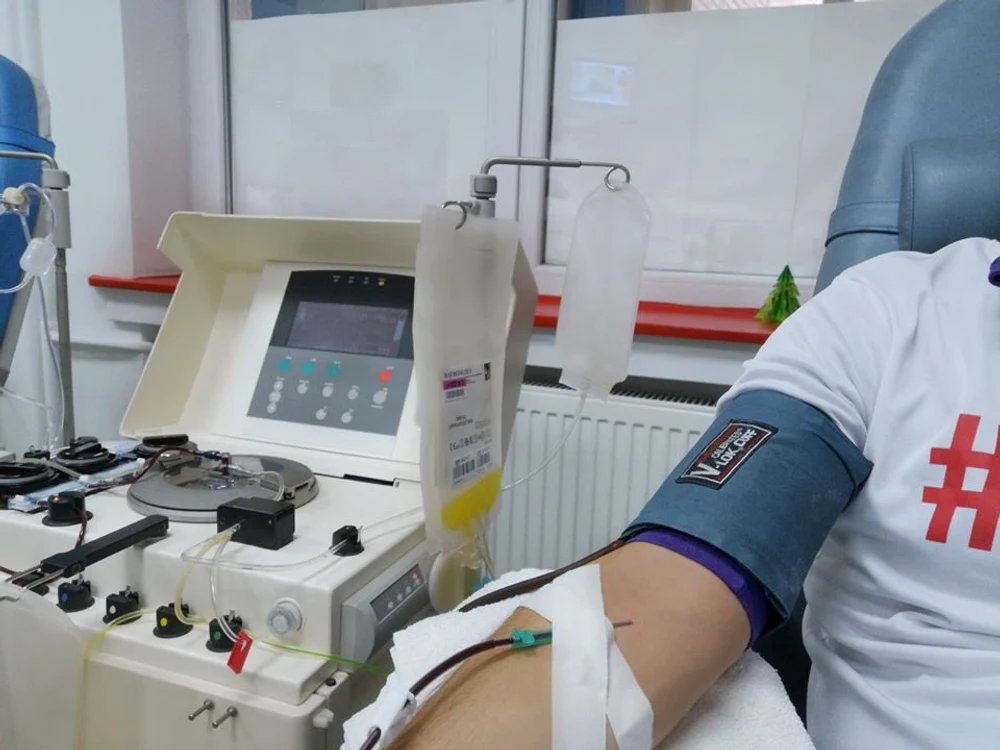 A început colectarea de plasmă pentru tratamentul bolnavilor de coronavirus