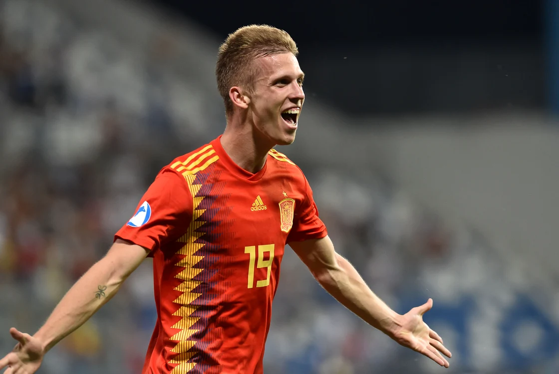 Dani Olmo, marcator pentru Spania. FOTO: Facebook