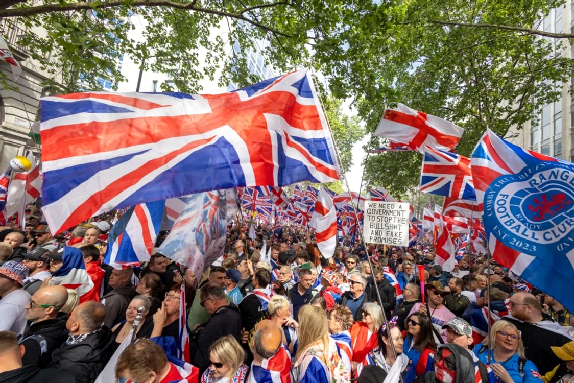 Manifestații de amploare au loc sâmbătă la Londra FOTO EPA-EFE