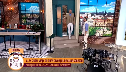 Alexandru Ciucu la emisiunea „La Măruță”, cu Cătălin Măruță la Pro TV. FOTO: captură de ecran
