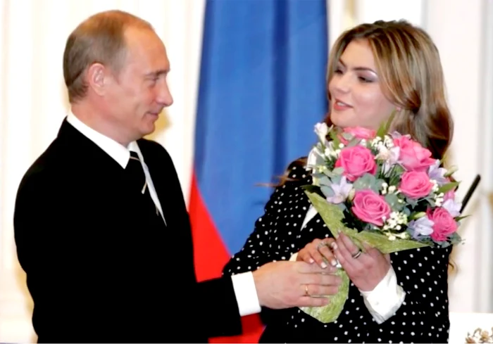 Alina Kabaeva și Vladimir Putin