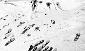 Reactorul nuclear PM-2A de la ​​Camp Century (© US Army / Wikimedia Commons)