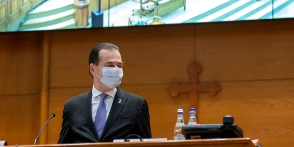 Desemnare premier Florin Cîţu - Ludovic Orban - vot parlament / SURSA FOTO Facebook / Partidul Naţional Liberal / 23 dec 2020