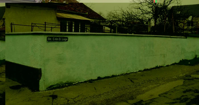 Strada pe care locuieşte Gheorghe Falcă