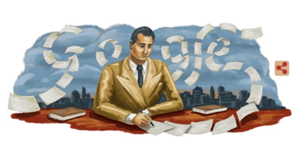 mihail sebastian doodle google 