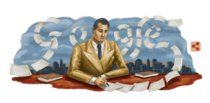 Imaginea prin care Google îl celebrează pe Mihail Sebastian