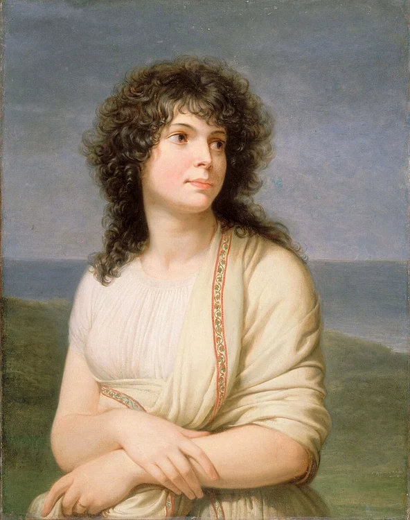 Madame Hamelin. Portret de Andrea Appiani, din 1798 (© Wikimedia Commons)