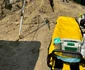 Misiune contracronometru pentru salvarea unei persoane surprinsă sub un mal de pământ, în localitatea Siret FOTO ISU Suceava
