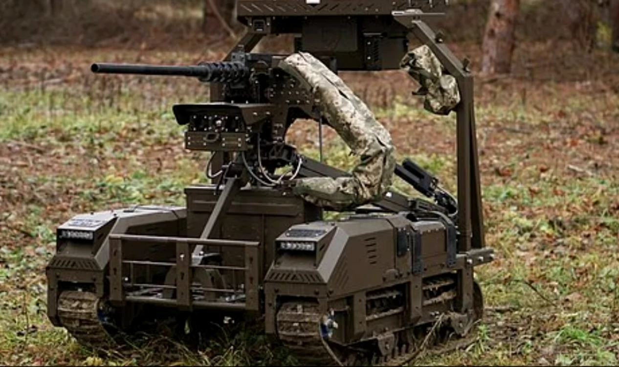 Robotul ucrainean FOTO: captura X