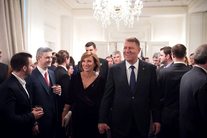 Klaus și Carmen Iohannis s-au întâlnit cu reprezentații comunității românești din Washington