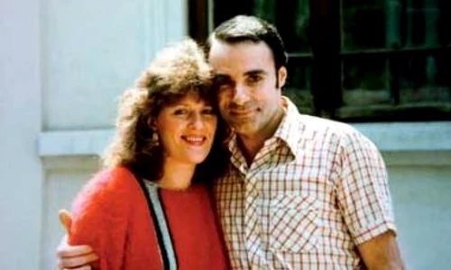 Imagini de colecţie - Florin Bogardo alături de soţia sa Stela Enache Foto FB Florin Bogardo - in memoriam