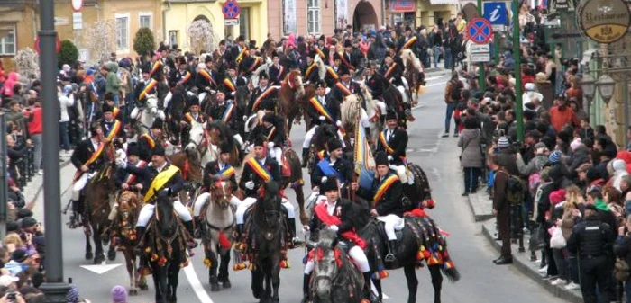 Parada Junilor la Zilele Braşovului este cel mai aşteptat moment FOTO: Sebastian Dan