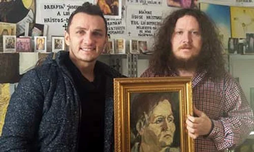 Mihai Trăistariu și fratele lui pictor Sursa Facebook 