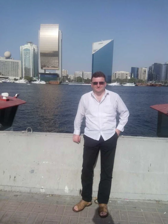 Viceprimarul Dorin Şerdean îşi petrece concediul în Dubai. Foto Facebook