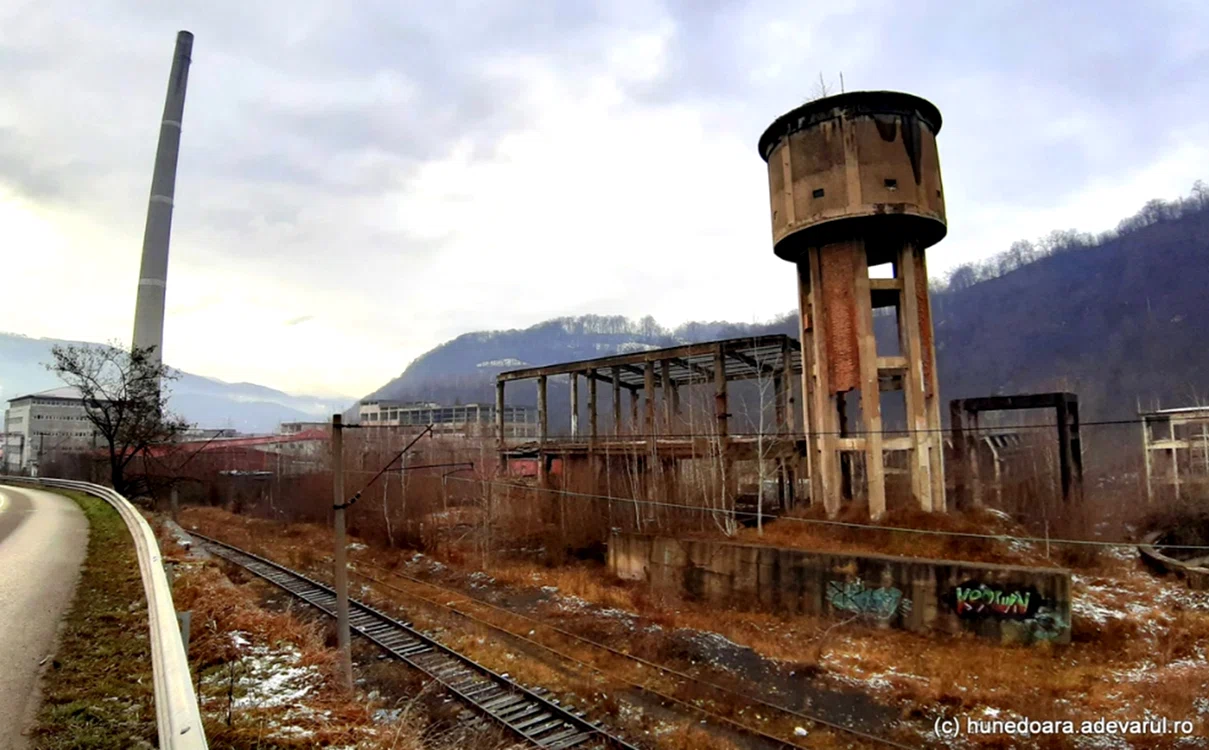 Zona La ruine din Lupeni. Foto: Daniel Guță. ADEVĂRUL