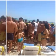 Un bărbat a murit inecat în stațiunea Jupiter, după ce a intrat în mare pentru a salva doi copii foto captura video FB