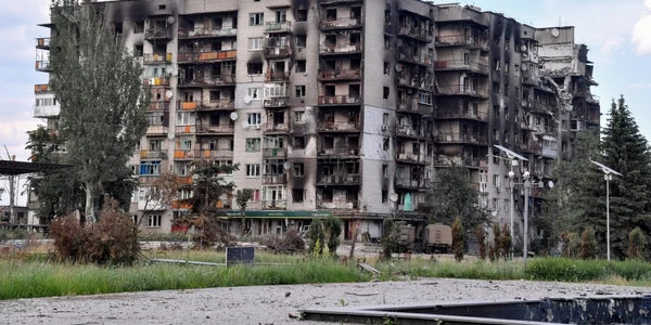 Bloc distrus în Lugansk FOTO Profimedia 