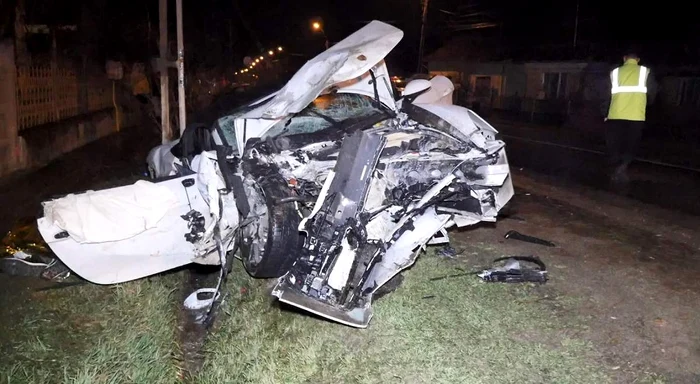 Un bărbat din Satu Mare, pasager în bolid, a muritFoto: observator.tv