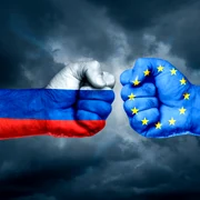 Conflict UE - Rusia - steag FOTO Shutterstock 