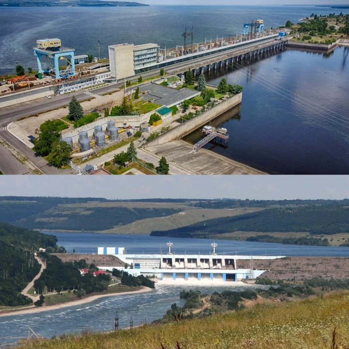 Două hidrocentrale ucrainene au fost ținta ultimului bombardament rusesc masiv FOTO via X
