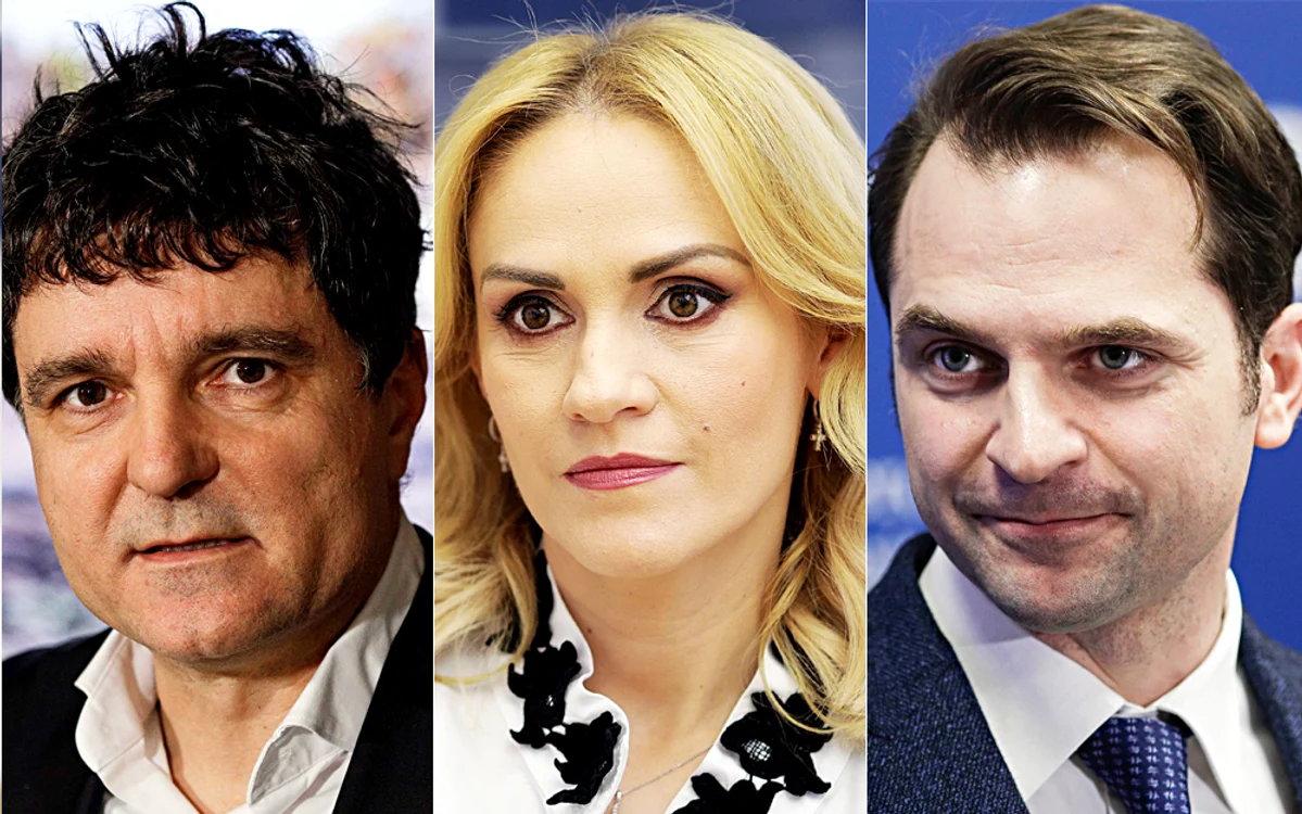 Nicușor Dan, Gabriela Firea, Sebastian Burduja / FOTO Inquam Photos