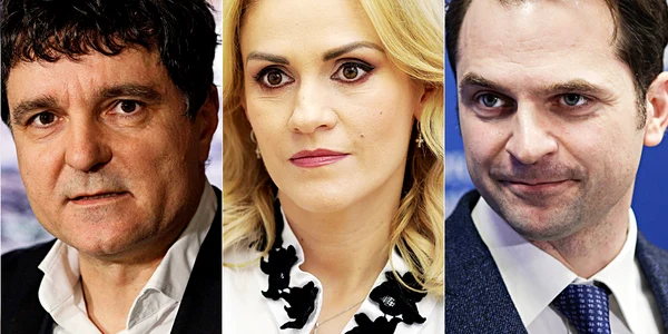 Nicușor Dan, Gabriela Firea, Sebastian Burduja / FOTO Inquam Photos