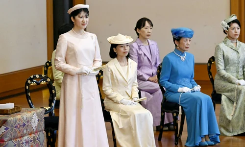 Prințesa Aiko la ceremonia de citire a poezie numită Utakai Hajime profimedia 1066460039 jpg