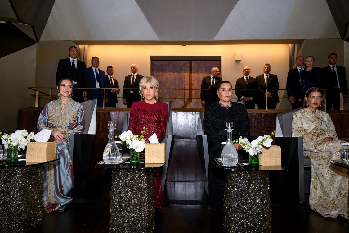 Prințesa Lalla Khadija și Brigitte Macron profimedia 1093972973 jpg