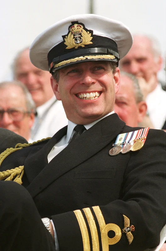 Prințul Andrew în tinerețe. FOTO: Getty Images