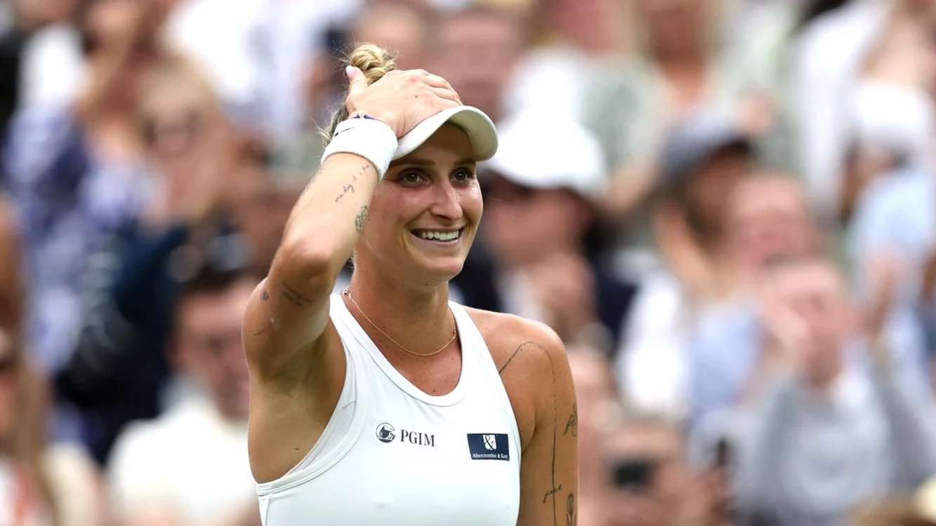 Marketa Vondrousova, marea surpriză de la Wimbledon. Foto Getty images 