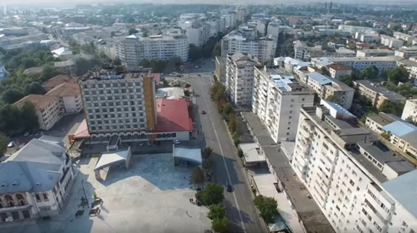 Municipiul Focşani, văzut de sus Sursa Primăria Focşani