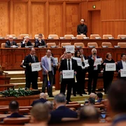 Sedinta plenului reunit al Camerei Deputatilor si Senatului Romaniei INQUAM Photos Malina Norocea jpg