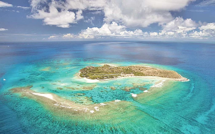 Insula Necker poate fi închiriată cu 80.000 de dolari pe noapte de 30 de persoane