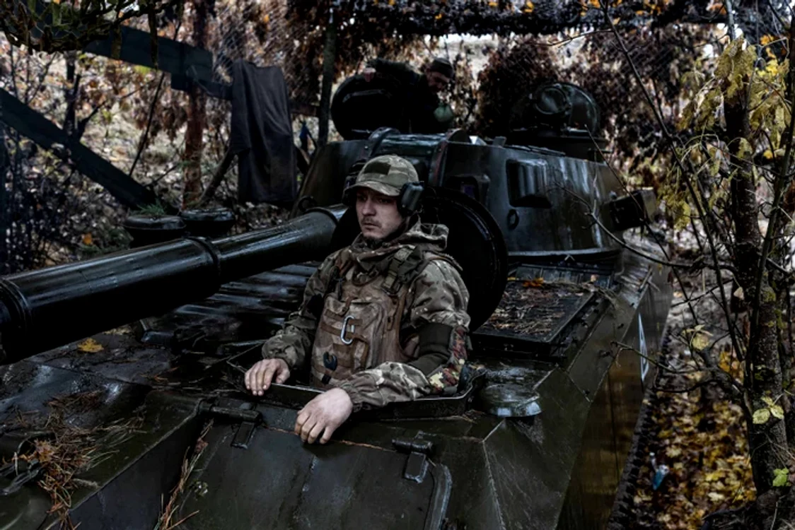 Soldați ucraineni pe front/FOTO:Profimedia