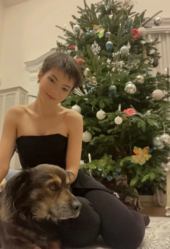Karina Jianu, sărbători în familie foto: Antena 1