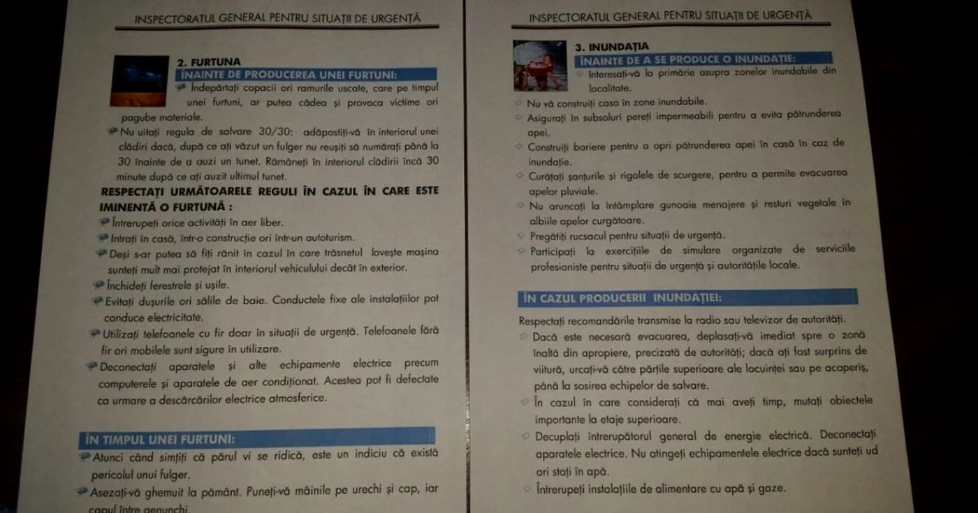 ghid situatii de urgenta