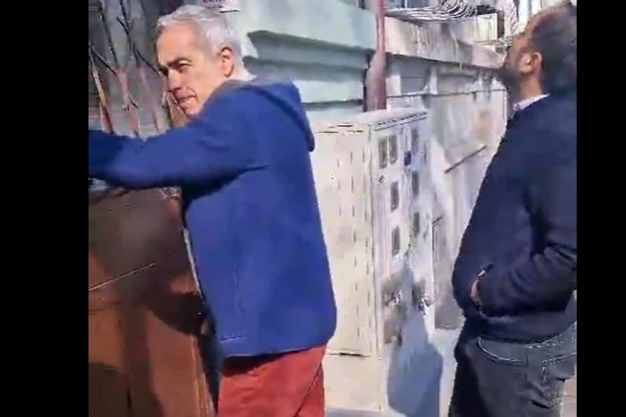 Călin Georgescu s-a pus singur cu fața la perete FOTO: Captura video