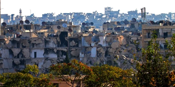 Alep Siria FOTO AFP 