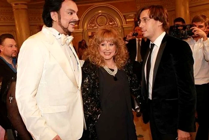 Galkin alături de soția sa, Alla Pugaciova FOTO Arhivă