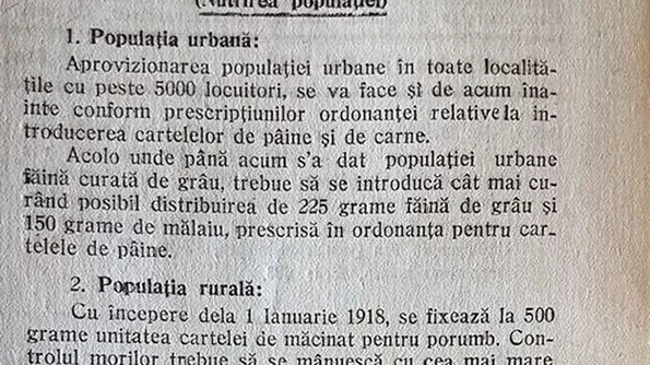 Privaţiunile impuse bucureștenilor de către autorităţile germane de ocupaţie în 1918 jpeg