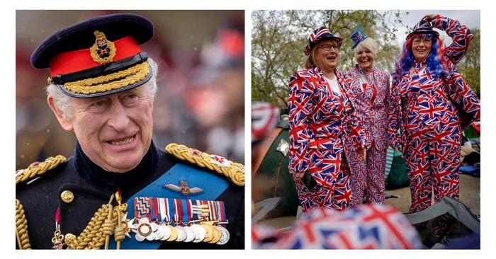 Britanicii sărbătoresc încoronarea Regelui Charles al III-lea (foto GettyImages)