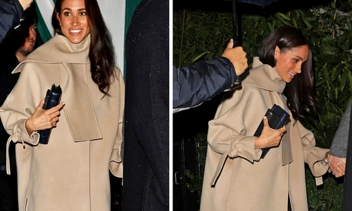 Meghan Markle, elegantă în bej (2) jpg