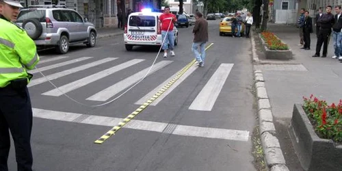 Accident pe zebră