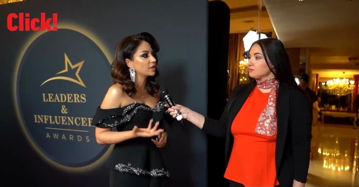 Nasrin Ameri a prezentat Leaders& Influncers Awards foto: Click!
