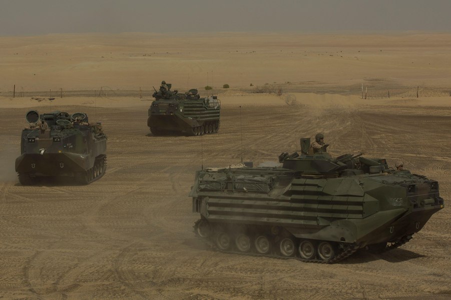 România cumpără 21 de vehicule amfibii de asalt de la americani. Suma totală pe care Guvernul o va cheltui