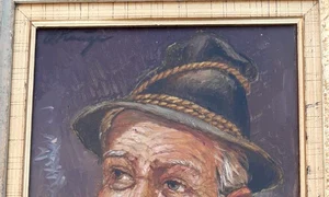 Tablou, găsit de polițiști la târgul de vechituri jpeg