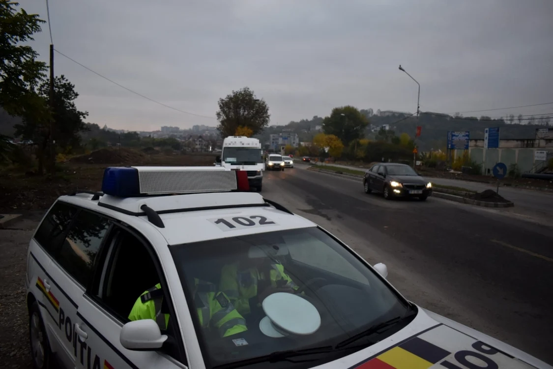 Poliţiştii au controlat aproximativ 500 autovehicule în ultimele două zile FOTO: arhiva/IPJ Olt