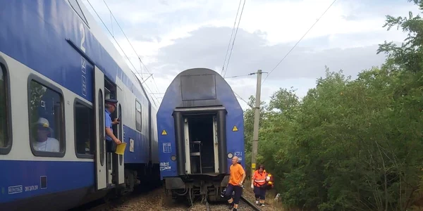 tren deraiat 08, foto ISU Teleorman